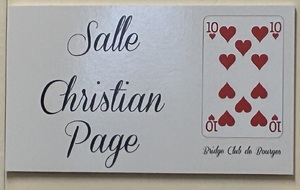 Inauguration d'une plaque à la mémoire de Christian Page